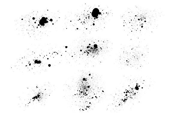 Black Splatter Red Color Blood: A Bold Statement in Design