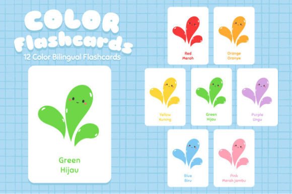 Engaging Young Minds: The Power of Printable Color Bilingual Flashcards