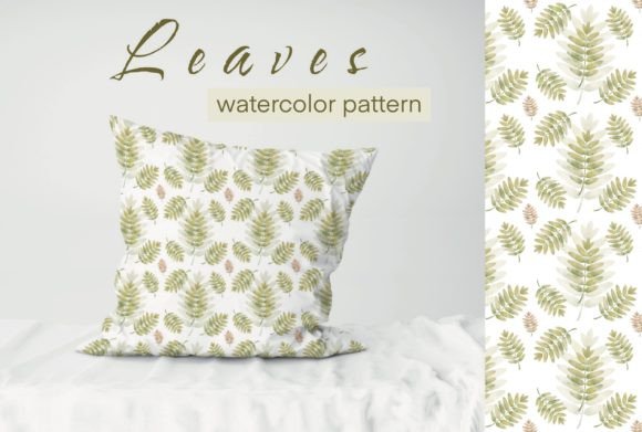 Leaves Watercolour Pattern: A Designer's Guide to Natural Elegance